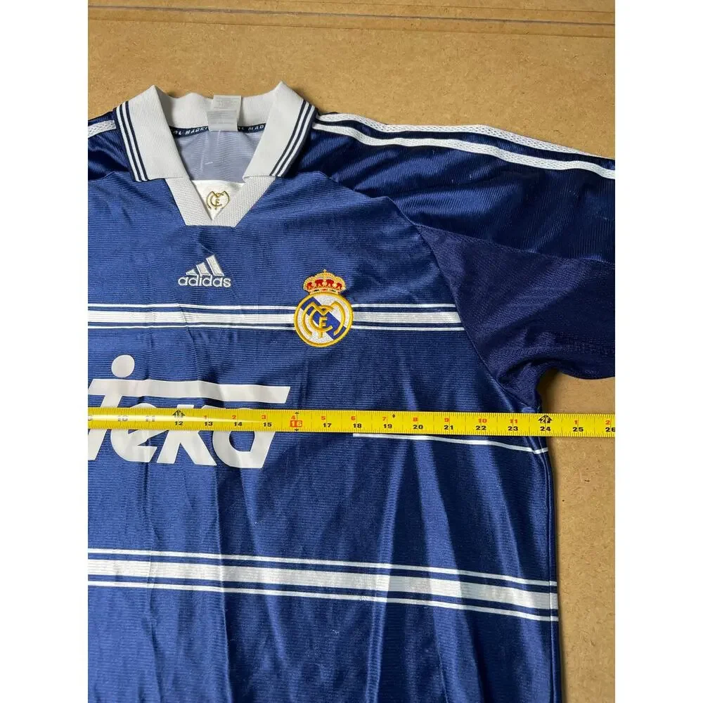 Adidas Real Madrid 1998 1999 Away Football Soccer Jersey Vintage Men’s XL